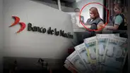 Trabajadora de Reniec implicada en millonario robo al Banco de la Nación se oculta en baño para evitar arresto