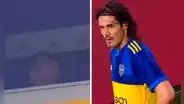 La INSÓLITA reacción de Gary Medel tras INCREÍBLE gol errado de Edinson Cavani con Boca Juniors