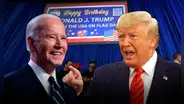 La 'broma' de Joe Biden a Donald Trump por su edad en su cumpleaños: "De un viejo a otro"