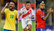 Neymar, Arturo Vidal, Renato Tapia y los 'cracks' que se perderán la Copa América 2024