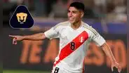 Pumas dedicó emocionante mensaje a Piero Quispe a días de su debut en la Copa América 2024