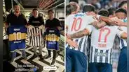 Riquelme sorprende a todos al posar con camiseta de club peruano: “Hincha de Boca y Alianza Lima”