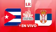 ¡Se les escapa el triunfo! Cuba cae 3-2 ante Serbia en la Liga de Naciones de Vóley 2024