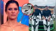 Esposo e hijo de María Pía Copello se volcaron durante concurso automovilístico