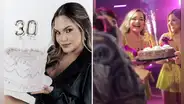 Lesly Águila de Corazón Serrano recibió sorpresa de cumpleaños en pleno concierto: "Sentimientos encontrados"