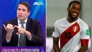 'Paco' Bazán llama 'salta pa atrás' a Jefferson Farfán: No pateó el penal contra Dinamarca ni Argentina