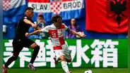 Croacia y Albania empataron 2-2 en un partidazo por la Eurocopa: Luka Modric se complica