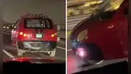 Captan carrito con 3 llantas en carretera de Perú y confunde a usuarios: “¿Mototaxi o taximoto?”