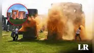 Dos activistas tiraron pintura al monumento Stonehenge: autoridades lo llamaron un "acto de vandalismo"