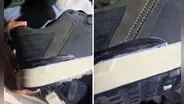 Peruana compra zapatillas en SUPERMERCADO y descubre algo inesperado: “Ni en Grau”