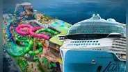 El crucero más grande del mundo, puede alojar hasta 10.000 personas y tardó más de 50 años en construirse