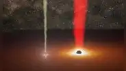 La NASA descubre 1 galaxia con 2 agujeros negros en su centro y ambos han sincronizado sus rayos de energía