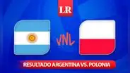 Resultado Argentina vs. Polonia EN VIVO: ¿cómo va el juego de la Liga de Naciones de Vóley 2024?