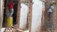 Peruana descubre que su vecino construyó baño con su pared: "Tenía hasta porcelanato"