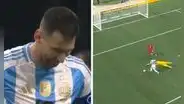 ¡Lo que falló Messi! Argentina tuvo el 2-0, pero 'Lio' la perdió tras llevarse al portero y defensa