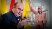 Municipalidad de Lima devela estatua de Luis Castañeda Lossio: vecinos cuestionan homenaje hecho por Rafael López Aliaga