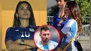 Antonela Roccuzzo, esposa de Lionel Messi, vivió INCÓMODO momento en el partido de Argentina vs. Canadá