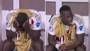 Luis Advíncula y la sorpresiva reacción en la banca tras ser cambiado de manera rápida en el Perú vs Chile