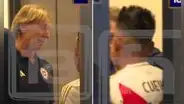 Christian Cueva y el emotivo reencuentro con Gareca a solas tras el Perú vs Chile por la Copa América