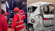 Accidente en Pasamayo: 2 fallecidos y múltiples heridos tras volcadura de auto colectivo
