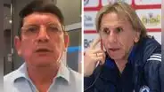 Agustín Lozano reveló si Gareca lo saludó tras el empate de Perú ante Chile por la Copa América