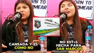 Estudiante revela duro comentario que le hizo su profesor: “Si te cansas, no estás hecha para San Marcos”