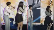 D.O., de EXO, hace sonrojar a cantante k-pop al interpretar 'Small Girl' durante concierto en Taipei