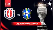 ¿Quién ganó el partido de Costa Rica vs. Brasil por Copa América 2024? Cómo quedó el juego de la Sele