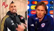 Vidal dispara contra Gareca tras empate de Perú vs. Chile: "Conmigo es otra cosa, pero así lo quiso el DT"