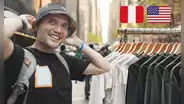 Joven peruano abre una tienda de ropa callejera en Nueva York: colocó un colgador en plena calle del Times Square