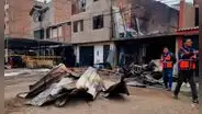 Tragedia en San Juan de Miraflores: niña de tres años muere en incendio en chatarrería informal