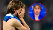 Luka Modric y un desgarrador rostro: así recibió el trofeo MVP de la Eurocopa tras la eliminación de la Eurocopa