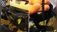 Peruano encuentra un anillo y una pulsera negra en su moto y causa inquietud en redes: “¿Brujería?”