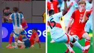 Hinchas arremeten contra Argentina por roja no cobrada a De Paul: "A Miguel Araujo lo botaron"