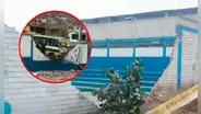 Bus destruye pared de colegio tras despistarse en Callao: escolares estaban en clase