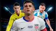 Christian Pulisic aparece junto a Messi en el equipo ideal de la primera fecha de la Copa América 2024