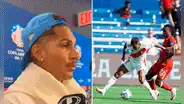 Paolo Guerrero elogió el desempeño de Andy Polo en su duelo personal ante Alphonso Davies