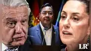 AMLO y Claudia Sheinbaum condenan intento de golpe de Estado en Bolivia: "Nuestro total apoyo a Luis Arce"