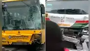 Bus del alimentador del Metropolitano provocó múltiple choque en Comas: dejó 19 heridos
