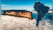 La formación geológica más antigua de la tierra está en Sudamérica: limita con 3 países del continente