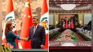 Perú y China concluyen negociaciones finales para mejorar TLC tras encuentro de Xi Jinping con Dina Boluarte