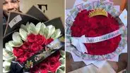 Florista en Perú es viral tras elaborar ramos con billetes verdaderos y dicen: “¡Detallazo!"