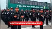 Abren convocatoria de trabajo en la PNP: estas son las carreras mejor pagadas y sueldos