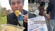 Estudiantes ponen a prueba los almuerzos que venden en San Marcos y afirman: “No pasa nada”