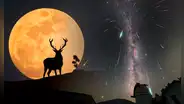 Luna de ciervo, 2 lluvias de estrellas y alineación planetaria: los deslumbrantes eventos astronómicos de julio
