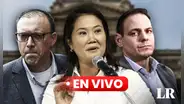 Caso Cócteles de Keiko Fujimori EN VIVO: lideresa de Fuerza Popular y acusados se acreditan ante jueza