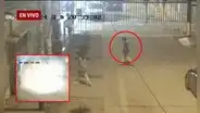 Explota conexión subterránea de Luz del Sur en Santa Anita: menor que caminaba por la vía fue impactado
