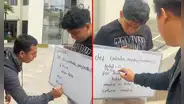 Joven de la UPC retó a alumnos de la UNMSM con ejercicios de programación y solo 1 pudo resolverlo