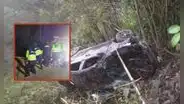 Áncash: 4 pasajeros de colectivo mueren al caer el vehículo a un abismo en Huaraz