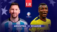 Argentina vs. Ecuador EN VIVO HOY: ¿a qué hora y en qué canales ver los cuartos de final de la Copa América 2024?
